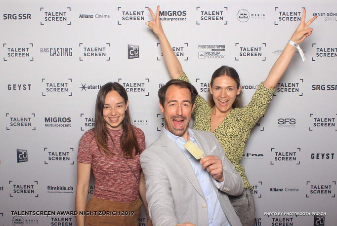 TalentScreen Award Night mit Matthias Hungerbühler und Olga Dinnikova 2018