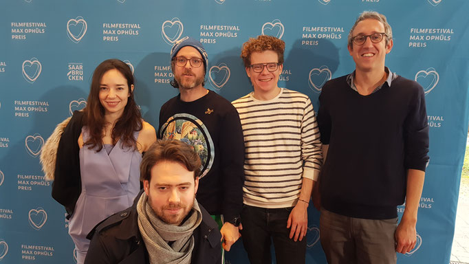 Premiere von STRANGERS in Saarbrücken mit Lorenz Suter, Stefan Künzler, Jasper Granderath und Olivier Zobrist 2018