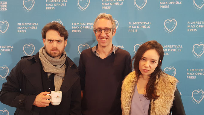 Premiere von STRANGERS in Saarbrücken mit Lorenz Suter und Olivier Zobrist 2018