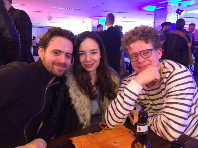 Premiere von STRANGERS in Saarbrücken mit Lorenz Suter und Jasper Granderath 2018