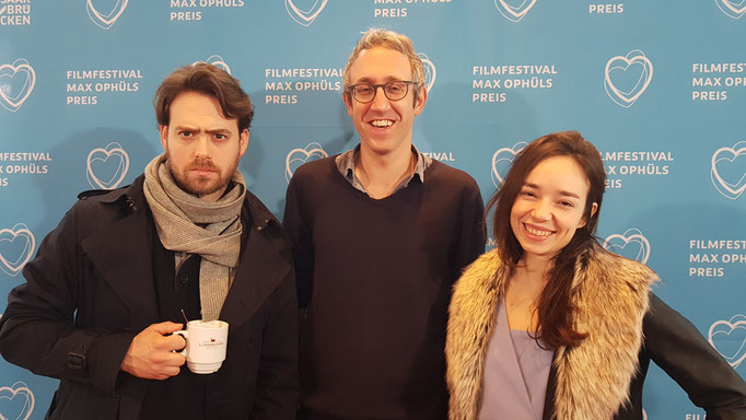 Premiere von STRANGERS in Saarbrücken mit Lorenz Suter und Olivier Zobrist 2018