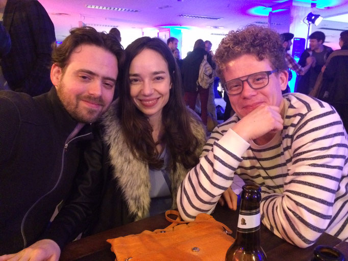 Premiere von STRANGERS in Saarbrücken mit Lorenz Suter und Jasper Granderath 2018