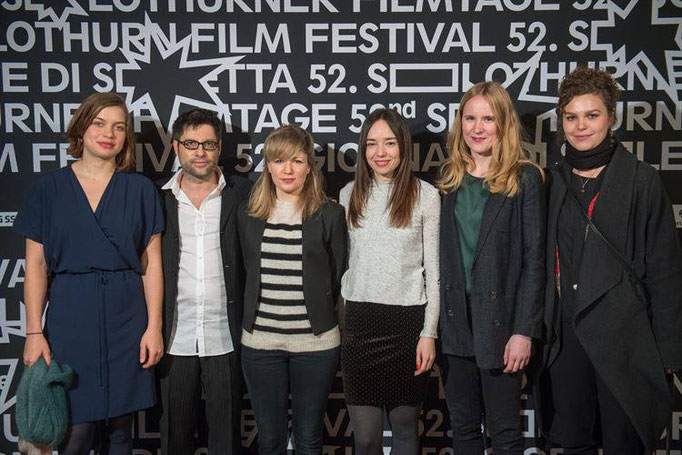 Premiere von DER FROSCH in Solothurn mit Liliane Amuat, Jann Preuss, Eliane Iten, Anna-Katharina Müller und Mira Frehner 2015