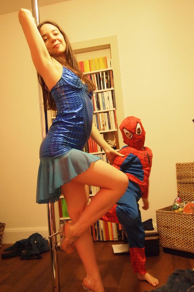 Dreharbeiten für SPIDER-MAN mit Emanuel, haha!