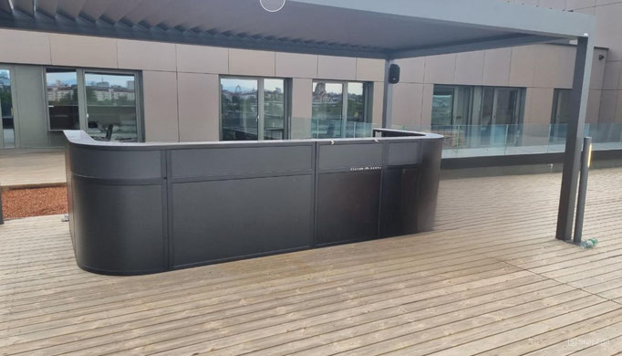 Cocktailbar Anlage Rooftop Bar