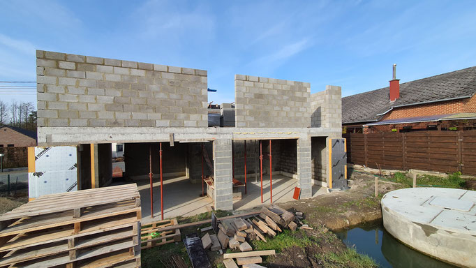 Construction d'une habitation