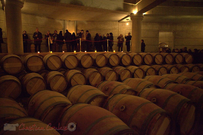 Dégustation. Thibaut Cauvin aux Estivales de musique en Médoc, Château Lafite Rothschild, Pauillac, 15 janvier 2015. Reproduction interdite - Tous droits réservés © Christian Coulais