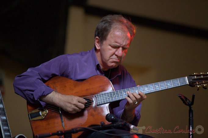 Jean-Michel Bourdier; Django Phil, Festival JAZZ360 2013, Latresne. 09/06/2013