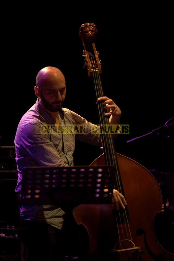 Festival JAZZ360 2014, Mauro Gargano; Christophe Laborde Quartet feat Giovanni Mirabassi. Cénac, 06/06/2014