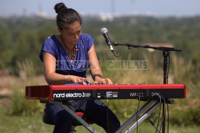 Valérie Chane-Tef; Akoda Quintet, Festival JAZZ360 2014, Quinsac. 08/06/2014
