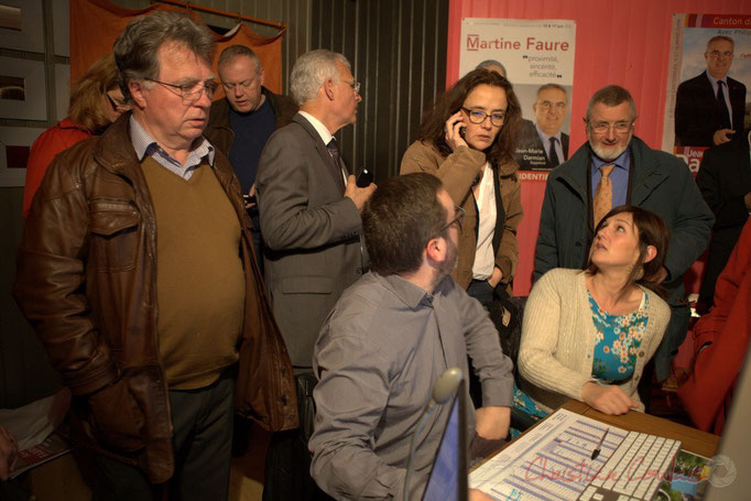 En présence d'Anne-Laure Fabre-Nadler, colistière de Jean-Marie Darmian