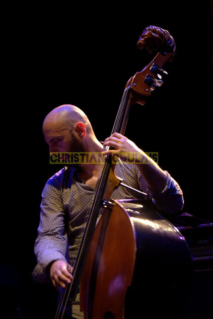 Festival JAZZ360 2014, Mauro Gargano; Christophe Laborde Quartet feat Giovanni Mirabassi. Cénac, 06/06/2014