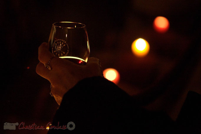 Dégustation. Thibaut Cauvin aux Estivales de musique en Médoc, Château Lafite Rothschild, Pauillac, 15 janvier 2015. Reproduction interdite - Tous droits réservés © Christian Coulais