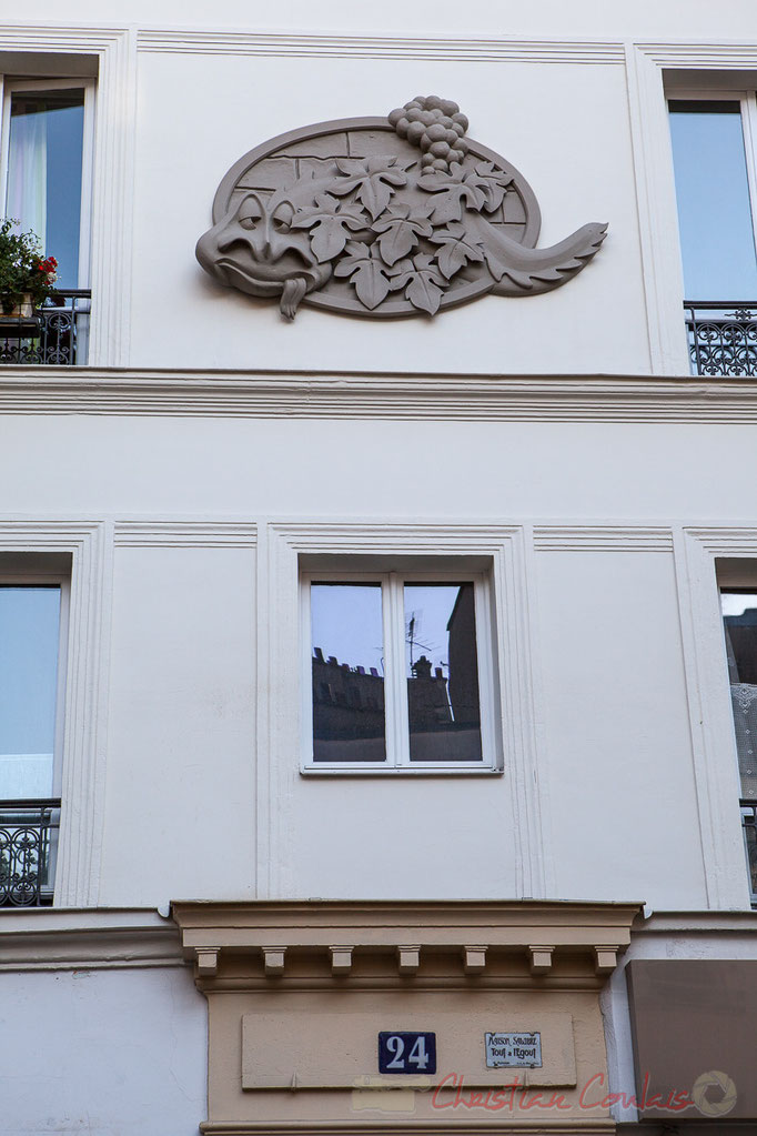 "Maison salubre Tout à l'égout", Paris 19ème arrondissement