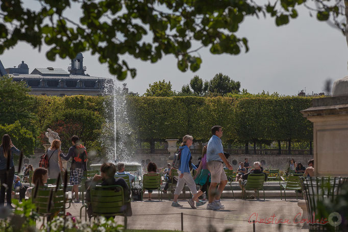 Bassin rond, Jardin des Tuileries, Paris 1er