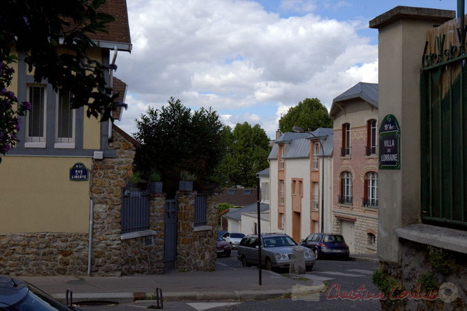 Rue de la Liberté, Villa de Lorraine, Paris 19ème