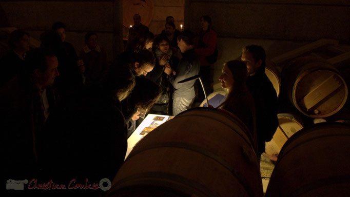 Dégustation. Thibaut Cauvin aux Estivales de musique en Médoc, Château Lafite Rothschild, Pauillac, 15 janvier 2015. Reproduction interdite - Tous droits réservés © Christian Coulais