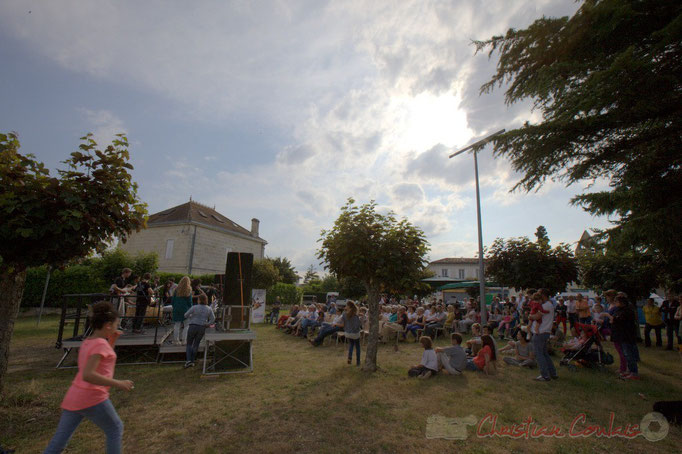 Festival JAZZ360 2015, place du bourg de Cénac, 12/06/2015
