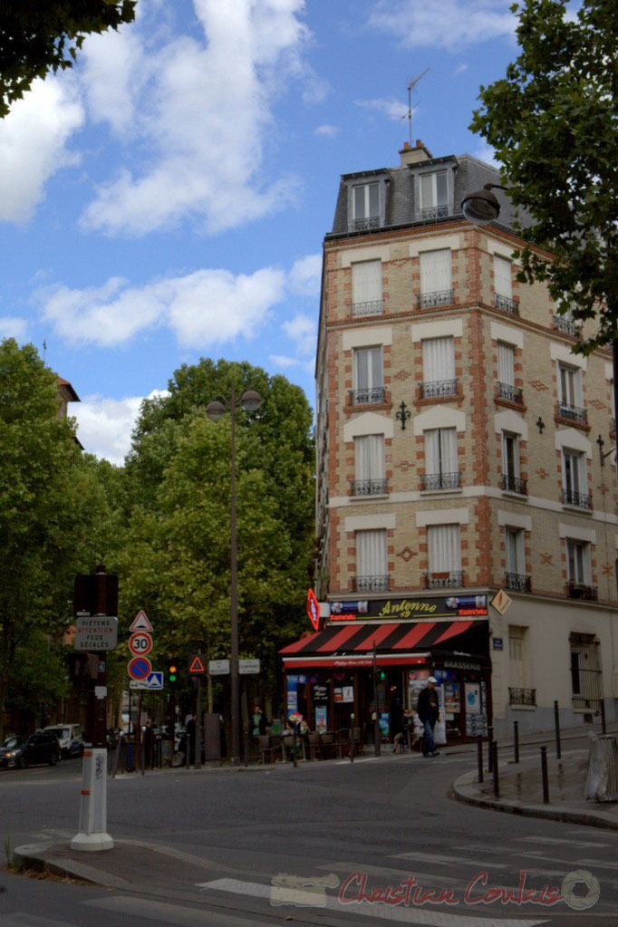 Rue de Mouzaïa / Rue Compans, Paris 19ème