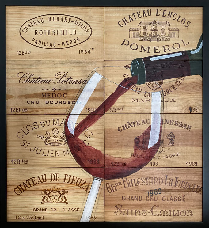 Grand vin de Bordeaux 80er Jahre