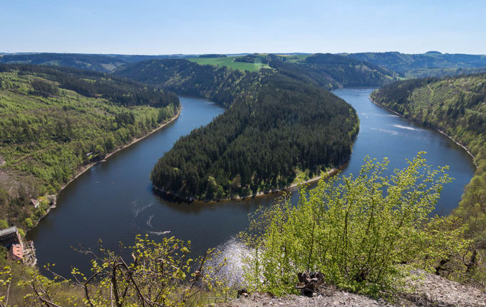 Saaleschleife bei Paska