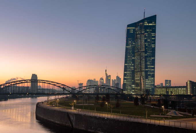 An der EZB Frankfurt