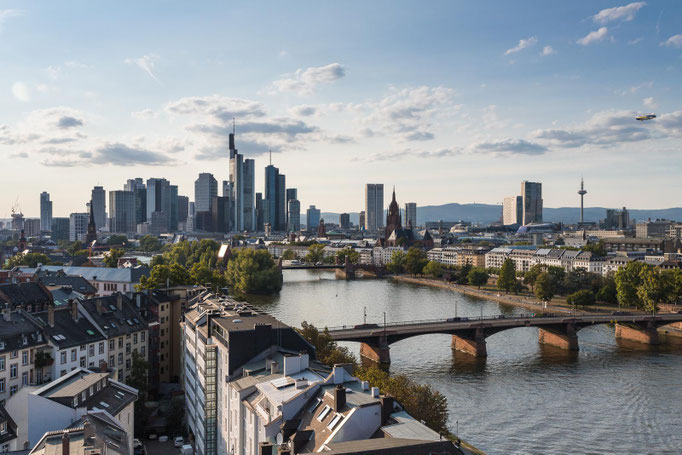 Skylineblick Frankfurt