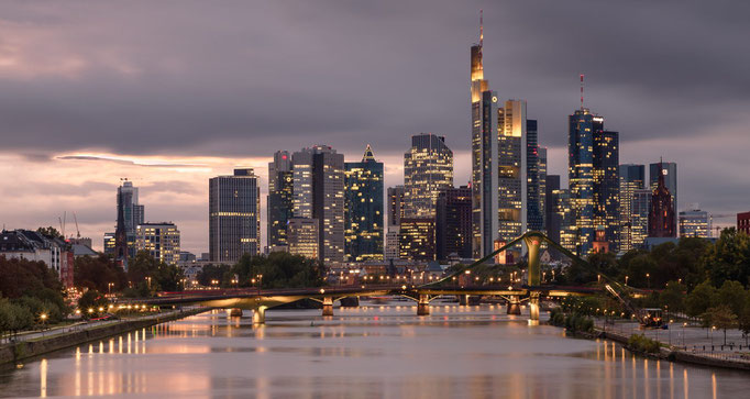 Skylineblick Frankfurt