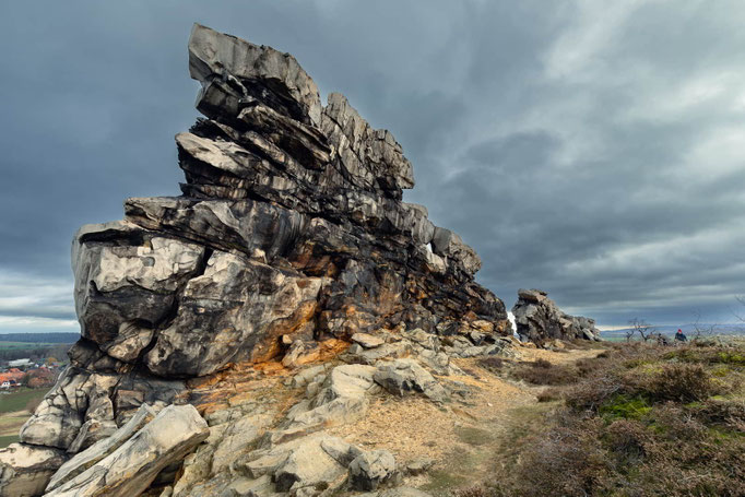 Die Teufelsmauer bei Weddersleben