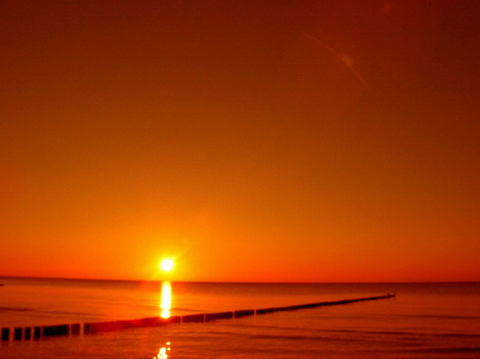 sonnenuntergang vor neuendorf