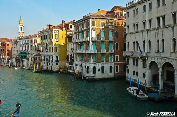 Le grand canal de Venise 