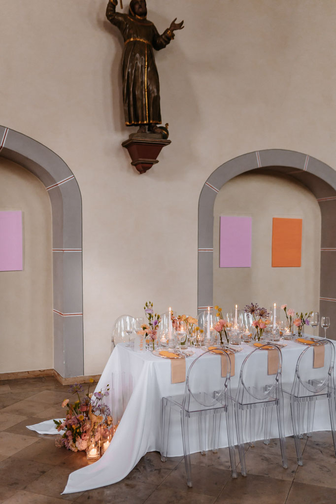 Hochzeitsbilder außergewöhnliche Hochzeitslocation Kloster Kalvarienburg Ahrweiler