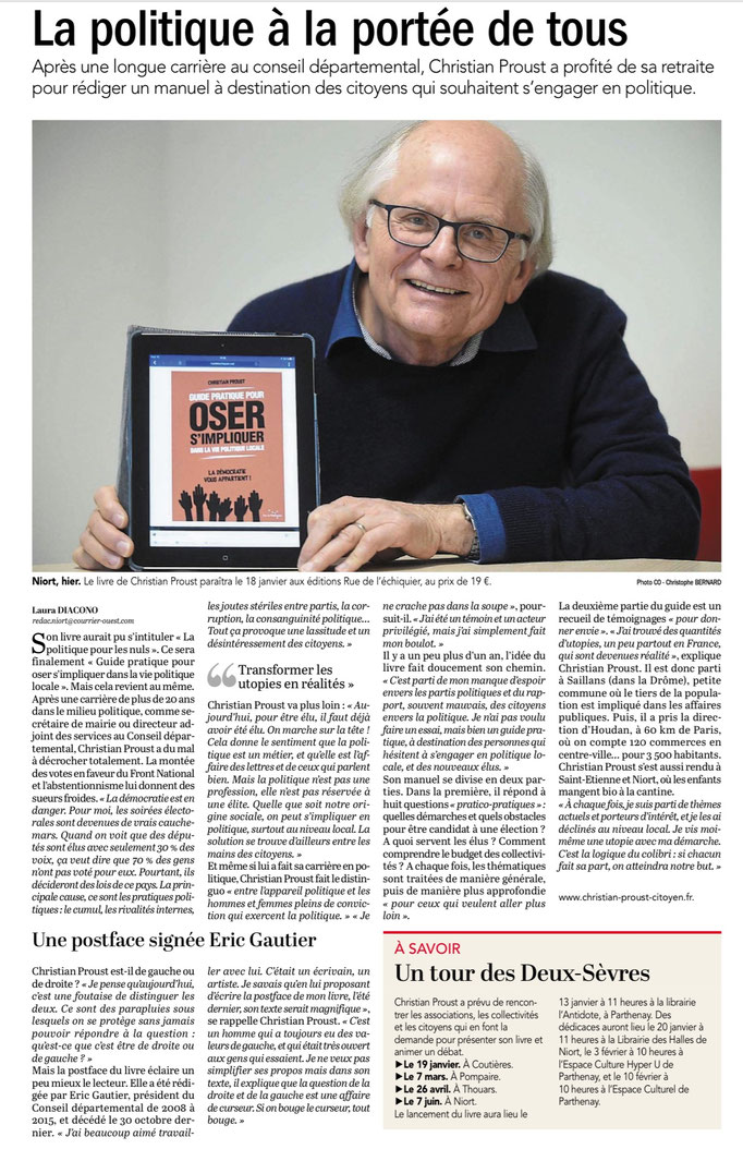 Courrier de l'Ouest 2018 01 05