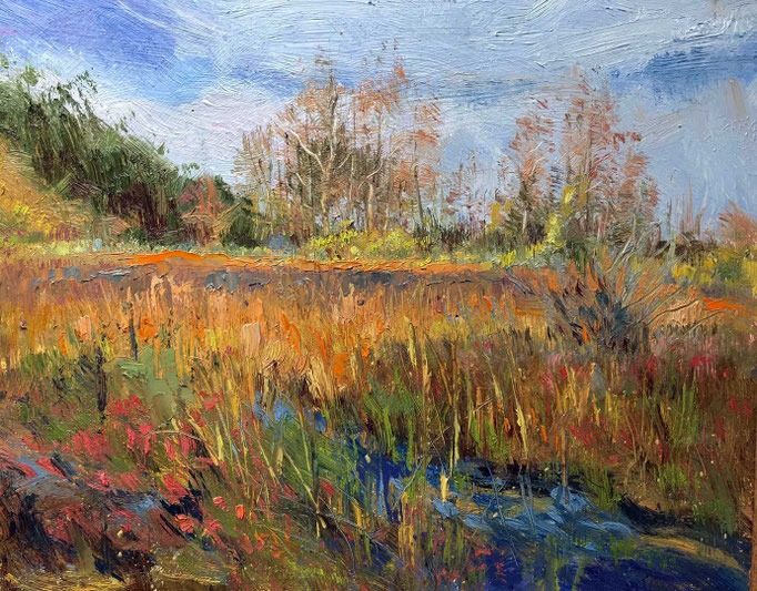 "Wetlands" • Oil on board • 11" x 14"