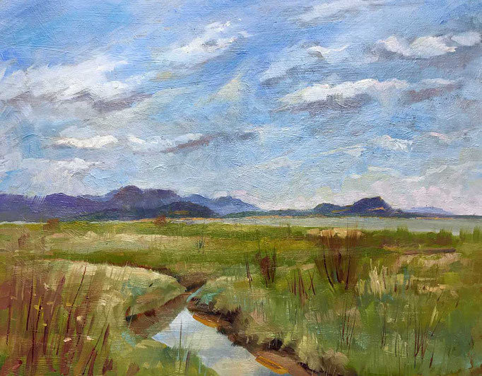 "Reflections" • Oil on board • 11" x 14"