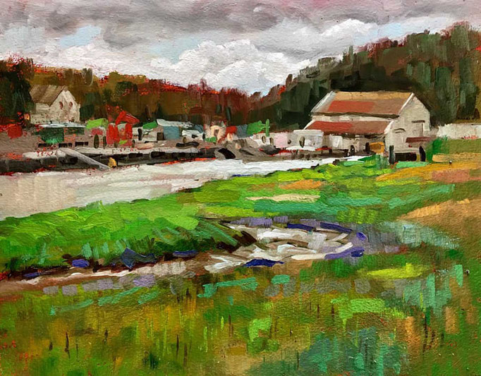 "La Conner" • Oil on board • 11" x 14"