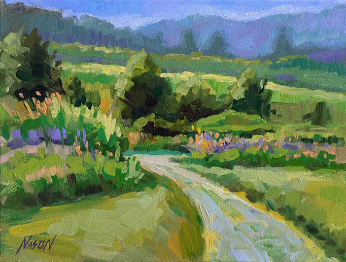 "Almost Home" • Oil on board • 11" x 14"