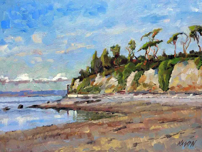 "Onamac Point" • Oil on board • 12" x 16"
