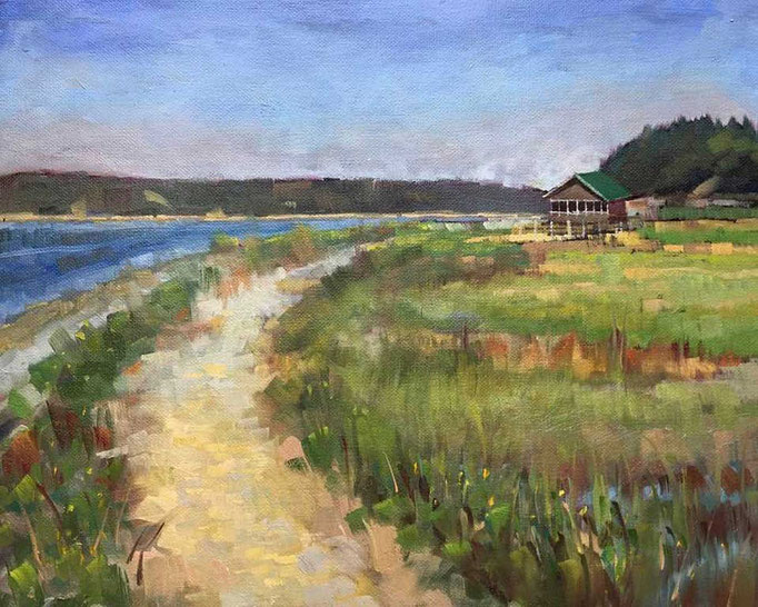 "Almost There" • Oil on board • 11" x 14"