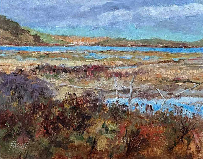 "Iverson Spit Preserve" • Oil on board • 11" x 14"