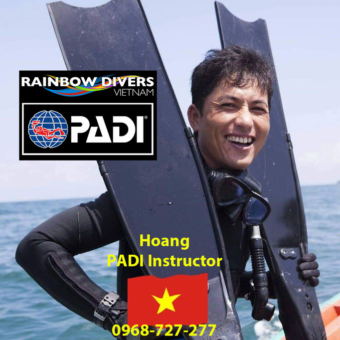 Scuba Diver with fins on Scuba Diving Boat in Phu Quoc | Rainbow Divers Vietnam PADI Dive Center Phu Quoc