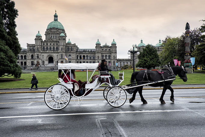 Parlamentsgebäude in Victoria,  Vancouver Island, Britsh Columbia, Kanada