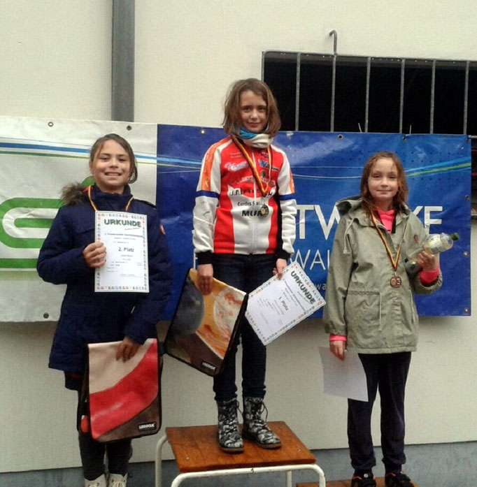 Siegerehrung Schülerinnen U11