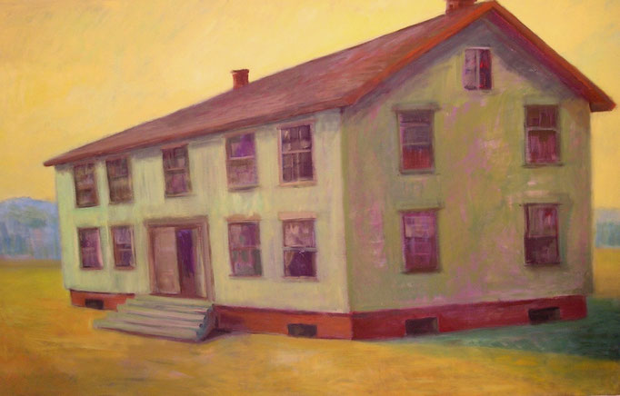 Mörderhaus, 2006, Acryl auf Leinwand 120x180