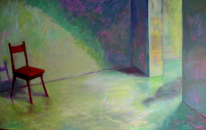 Mörderhaus, 2006, Acryl auf Leinwand 120x180