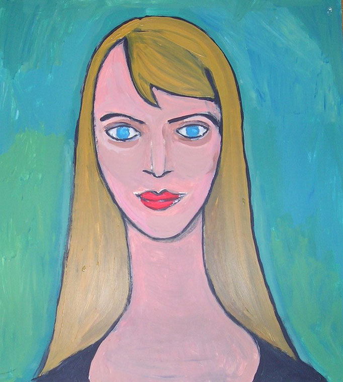 Sehnsuchtsbilder Karibik (Anica Dobra), 2007, Acryl auf Pappe 40x60
