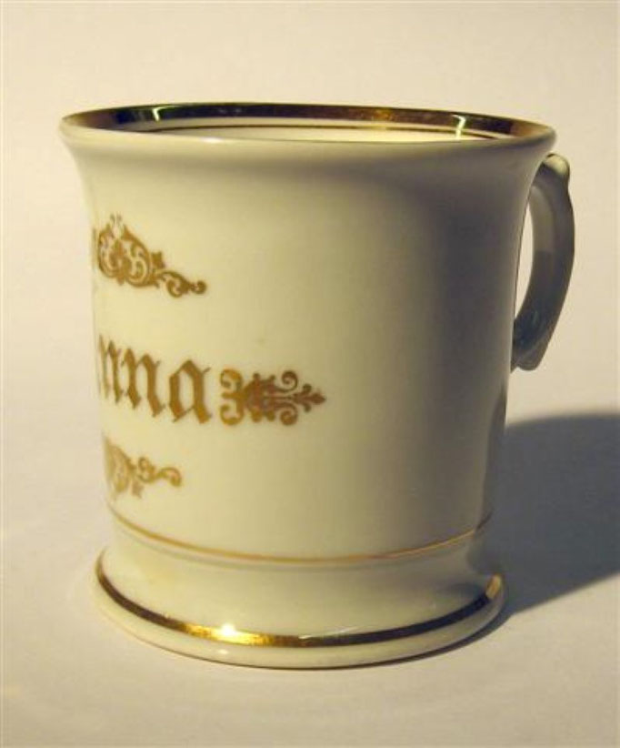 2705/Tasse "Anna" ~ 1890, o. Marke, H 8,5 cm, EUR 24,-