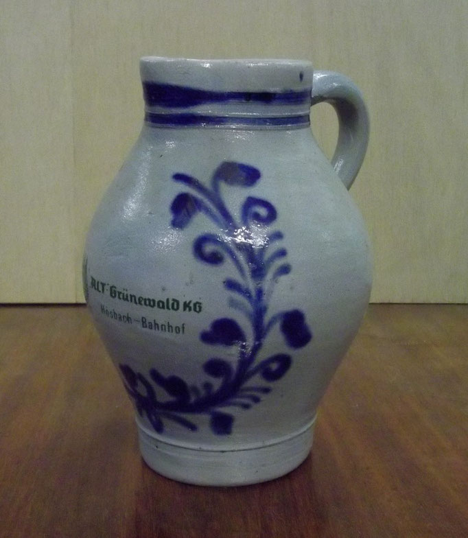 3282/Bierkrug 1909, "Alt-Grünewald K.G.", H 18 cm, EUR 24,-