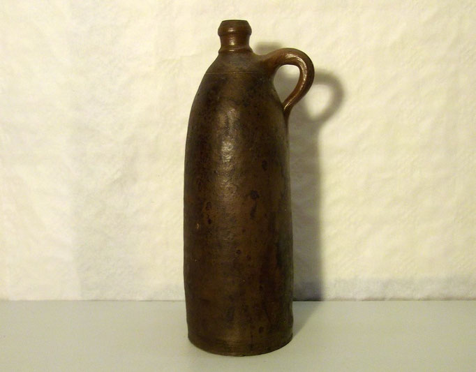 3683/Keramikflasche ~ 1850, H 30cm, EUR 48,-