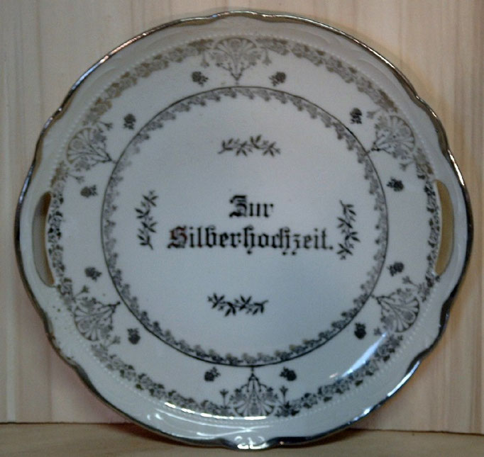 0477/Kuchenteller ~ 1900, ohne Marke, Ø 27 cm, EUR 24,-